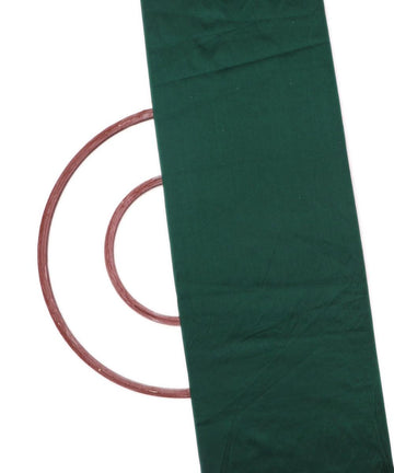 bottle green colour plain taffeta silk fabric